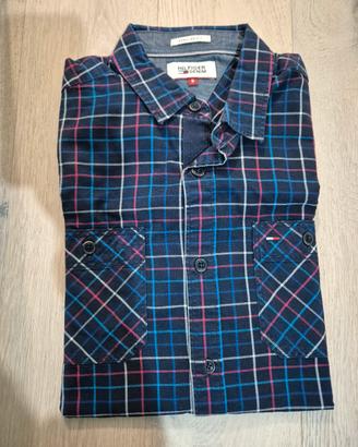 Camicia Tommy Hilfiger Denim - Quadri Blu/Rosso 