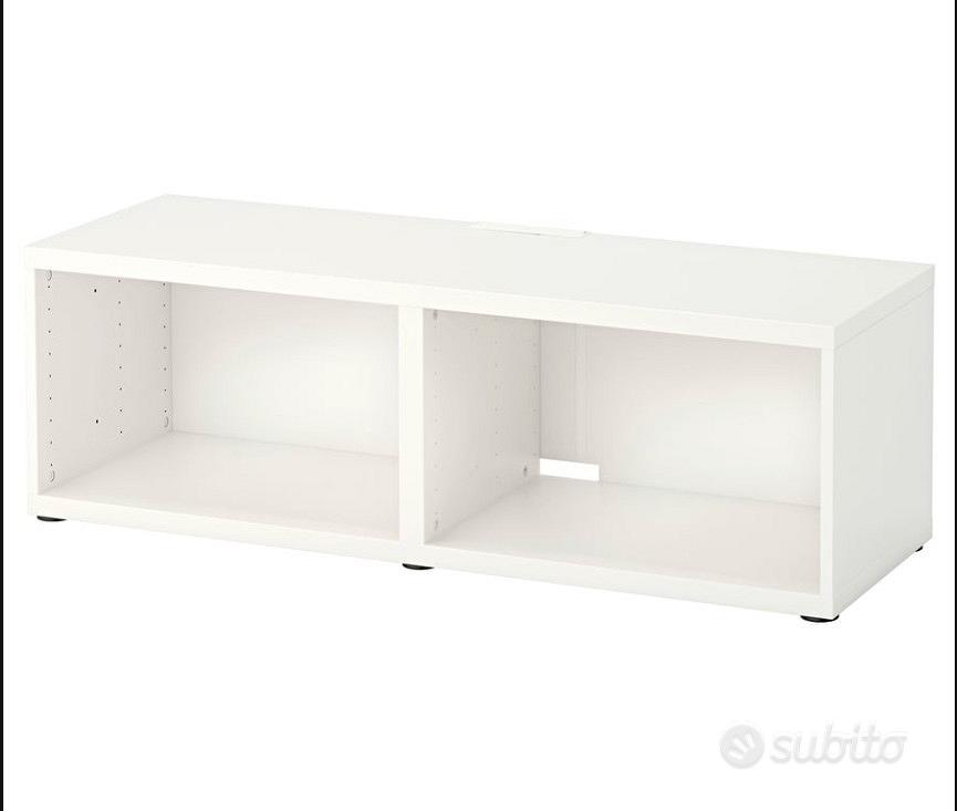 Mobile tv struttura Besta ikea bianco - Arredamento e Casalinghi In ...