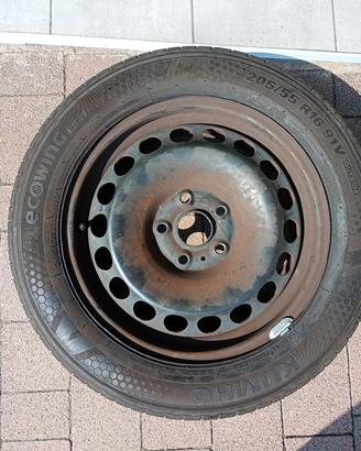 ruota di scorta usata su Touran 