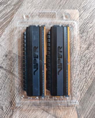 RAM 8gb DDR4 3000Mhz Patriot Viper 2*4gb Ram