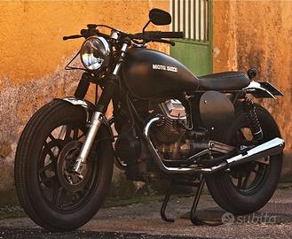 Moto Guzzi V 35 v 50 v 65 trasformazione cafè race