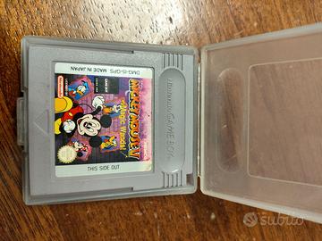 MICKEY MOUSE V e TURTLES Game Boy