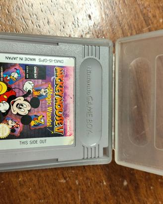 MICKEY MOUSE V e TURTLES Game Boy