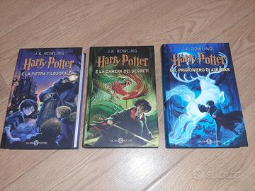 libri 1 2 3 Harry Potter