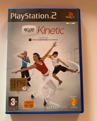 Gioco KINETIC  + Eye Toy per PlayStation 2