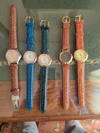 5 orologi Mistral nuovo cinturino in pelle