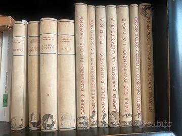 libri d’annunzio ed. il vittoriale 1943