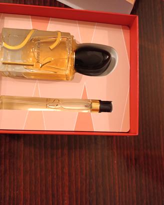 Cofanetto profumo + profumo tascabile