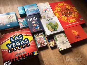 Lotto giochi da tavolo assortiti originali