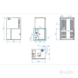 Caldaia a Pellet Karmek One Termorodi 22 Kw 22,35