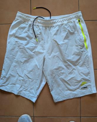 pantaloncini Nike Air max uomo XXL bianco grigio 