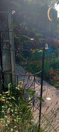 Relaxdays Griglia per Rampicanti, Semicircolare, d
