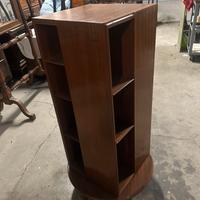 Libreria mogano girevole