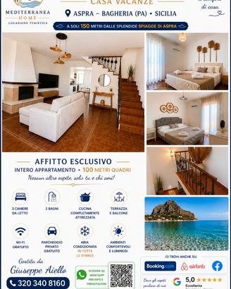 Casa vacanze Aspra Bagheria Palermo Sicilia