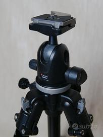 Treppiedi Saba ST5 - Testa Manfrotto 496 RC2