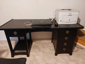 scrivania scrittoio in wenge.