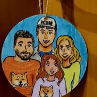 Decorazione personalizzata  natale