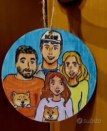 Decorazione personalizzata  natale