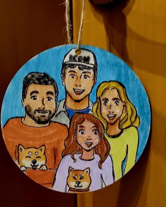Decorazione personalizzata  natale