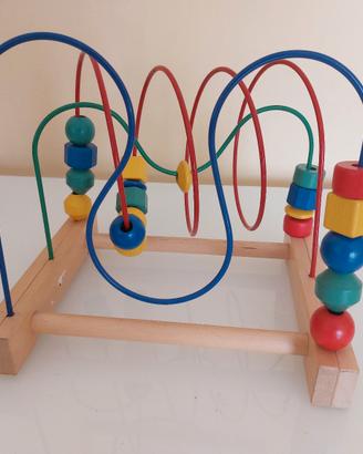 Labirinto in legno gioco bambini