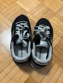 Saucony jazz nere e argento