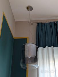 Lampadario sospensione cromo dimmerabile