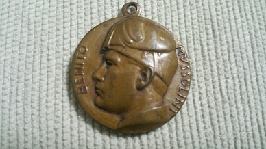 Medaglia Benito Mussolini - prezzo ribassato -