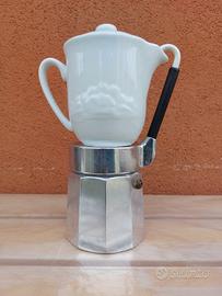 CAFFETTIERA MULINO BIANCO VINTAGE ITALIA  ANNI 80