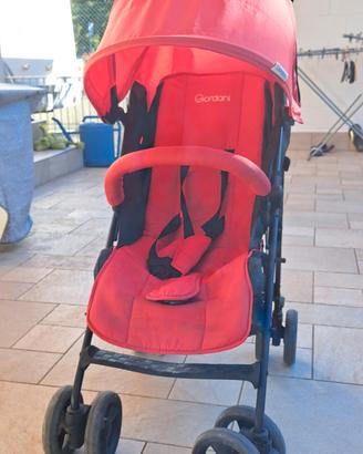 Passeggino Giordani mod. Sunrise colore rosso