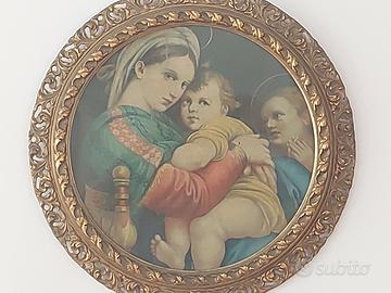 Madonna della Seggiola  1513-1514 riproduzione 