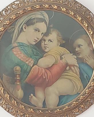 Madonna della Seggiola  1513-1514 riproduzione 