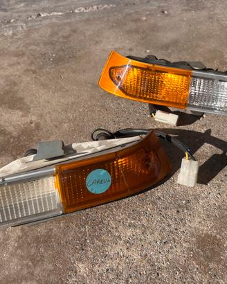 Coppia fari alfa romeo carello epoca