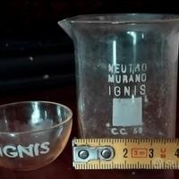 ANTICHI CONTENITORI IGNIS DA LABORATORIO CHIMICO 