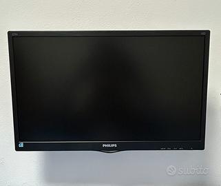 Monitor Philips 22"/24" LED – HDMI + VGA