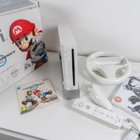 Nintendo WII Mario Kart Pack Scatola + Madworld