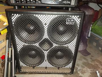 Cassa / cabinet SR Technology Bass Fidelity P4×10"