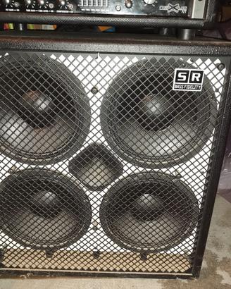 Cassa / cabinet SR Technology Bass Fidelity P4×10"
