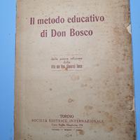 Metodo don Bosco vintage 1923