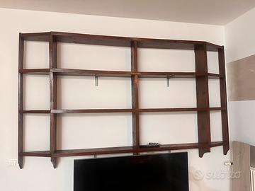 Libreria in legno anni 50