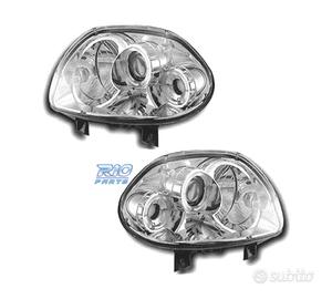 FARI PER RENAULT CLIO 98-01 ANGEL EYES FONDO CROMA
