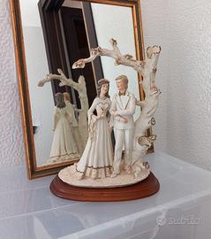 Scultura in porc. di Capodimonte firma A. Belcari