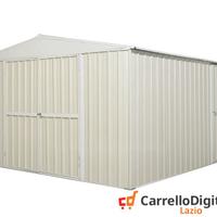 Box prefabbricato in acciaio 360x430cm avorio