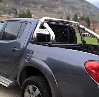 Mitsubishi L200 2005>2015 Roll Bar Inox Copertura