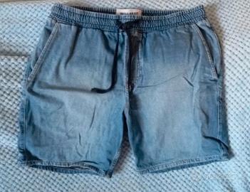 pantaloncini in jeans uomo denim 