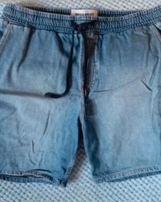 pantaloncini in jeans uomo denim 