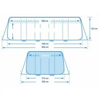 Piscina Fuori Terra549x274x132 cm