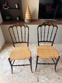 Sedie Chiavarine antiche