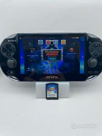 PS Vita 1004 OLED+Dungeon Hunter+Accessori