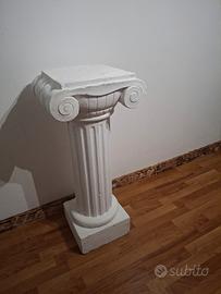 capitello colonna in cemento da giardino