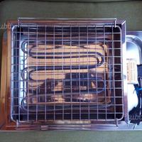 Griglia Elettrica in Acciaio Inox Nuova